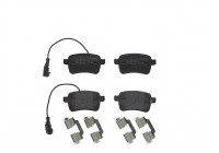 Bromsbeläggssats, skivbroms P 23 133 Brembo