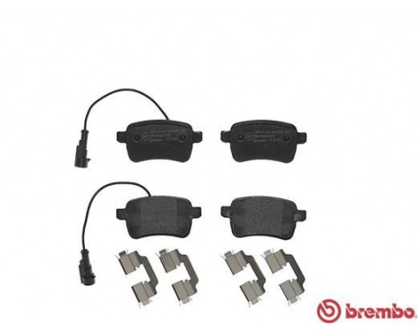 Bromsbeläggssats, skivbroms P 23 133 Brembo, bild 2