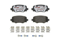Bromsbeläggssats, skivbroms P 23 177X Brembo