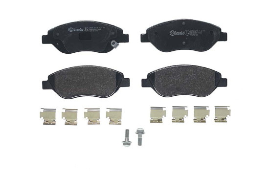 Bromsbeläggssats, skivbroms P 23 178 Brembo