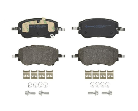 Bromsbeläggssats, skivbroms P 23 198 Brembo