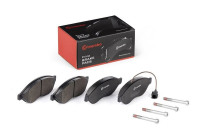 Bromsbeläggssats, skivbroms P 23 200 Brembo