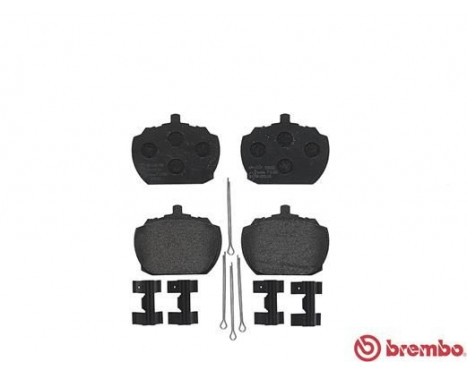 Bromsbeläggssats, skivbroms P 24 004 Brembo, bild 3