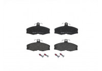 Bromsbeläggssats, skivbroms P 24 013 Brembo
