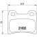 Bromsbeläggssats, skivbroms P 24 030 Brembo, miniatyr 2