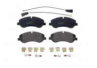 Bromsbeläggssats, skivbroms P 24 152 Brembo