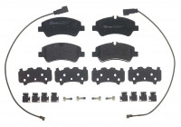Bromsbeläggssats, skivbroms P 24 187 Brembo