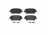 Bromsbeläggssats, skivbroms P 28 037 Brembo