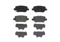 Bromsbeläggssats, skivbroms P 28 078 Brembo