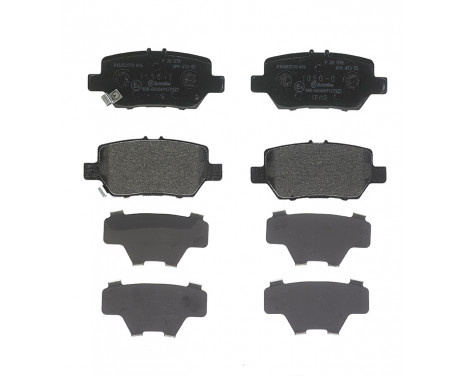 Bromsbeläggssats, skivbroms P 28 078 Brembo