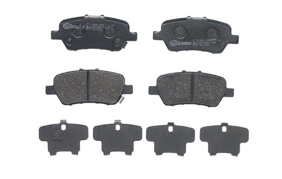 Bromsbeläggssats, skivbroms P 28 094 Brembo, bild 2