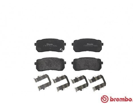 Bromsbeläggssats, skivbroms P 30 035 Brembo, bild 2