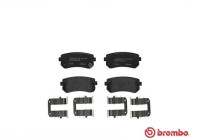 Bromsbeläggssats, skivbroms P 30 051X Brembo