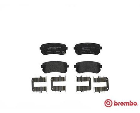 Bromsbeläggssats, skivbroms P 30 051X Brembo