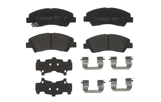 Bromsbeläggssats, skivbroms P 30 076 Brembo