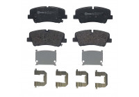 Bromsbeläggssats, skivbroms P 30 089 Brembo
