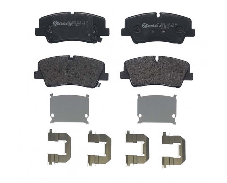 Bromsbeläggssats, skivbroms P 30 089 Brembo