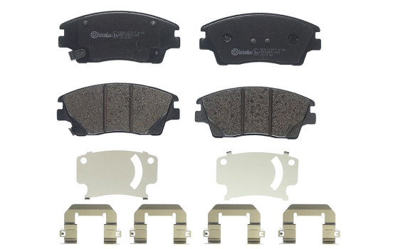 Bromsbeläggssats, skivbroms P 30 096 Brembo
