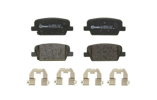 Bromsbeläggssats, skivbroms P 30 118 Brembo, bild 3