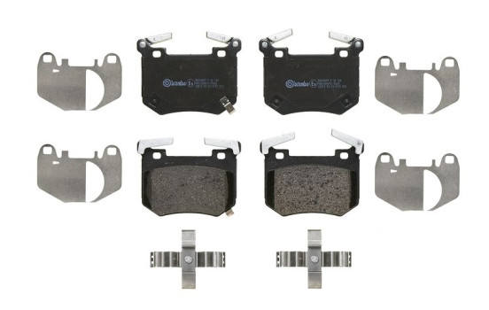Bromsbeläggssats, skivbroms P 30 124 Brembo