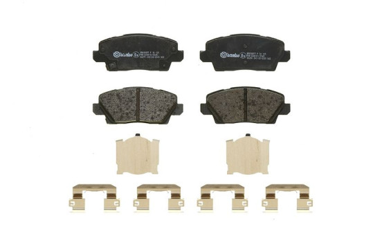 Bromsbeläggssats, skivbroms P 30 125 Brembo, bild 4