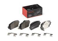 Bromsbeläggssats, skivbroms P 30 151 Brembo