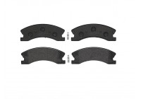 Bromsbeläggssats, skivbroms P 37 008 Brembo