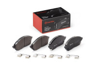 Bromsbeläggssats, skivbroms P 37 031 Brembo