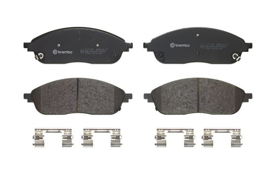 Bromsbeläggssats, skivbroms P 37 031 Brembo, bild 3