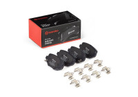 Bromsbeläggssats, skivbroms P 37 032 Brembo