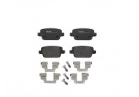 Bromsbeläggssats, skivbroms P 44 017 Brembo