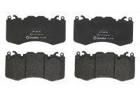 Bromsbeläggssats, skivbroms P 44 023 Brembo