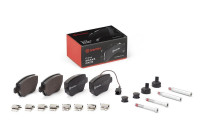 Bromsbeläggssats, skivbroms P 48 004 Brembo