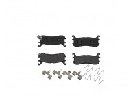 Bromsbeläggssats, skivbroms P 49 021 Brembo