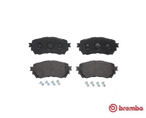 Bromsbeläggssats, skivbroms P 49 048 Brembo, bild 2