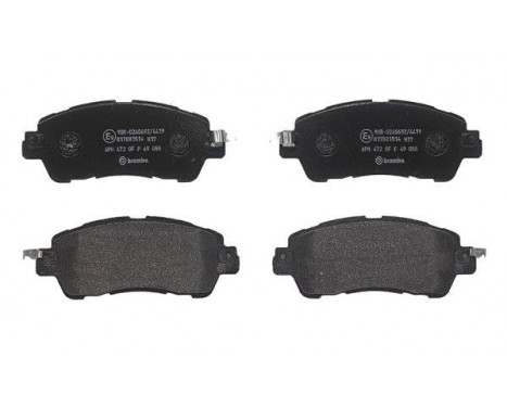 Bromsbeläggssats, skivbroms P 49 055 Brembo