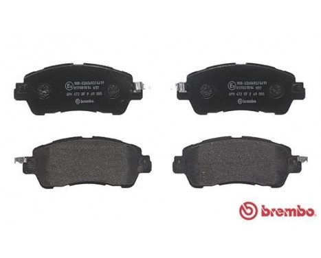 Bromsbeläggssats, skivbroms P 49 055 Brembo, bild 2
