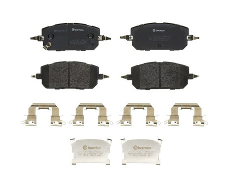 Bromsbeläggssats, skivbroms P 49 067 Brembo, bild 3