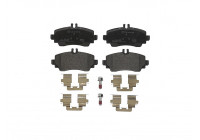 Bromsbeläggssats, skivbroms P 50 035 Brembo