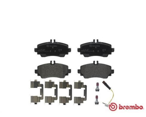 Bromsbeläggssats, skivbroms P 50 047 Brembo, bild 2