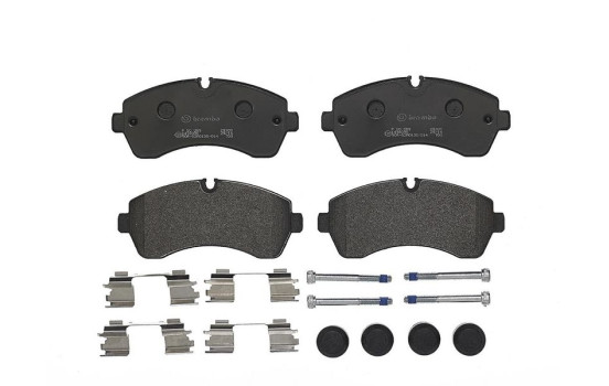 Bromsbeläggssats, skivbroms P 50 059 Brembo, bild 3