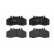 Bromsbeläggssats, skivbroms P 50 065 Brembo