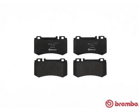 Bromsbeläggssats, skivbroms P 50 077 Brembo, bild 2