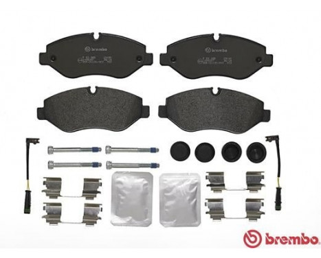 Bromsbeläggssats, skivbroms P 50 085 Brembo, bild 2