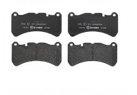 Bromsbeläggssats, skivbroms P 50 092 Brembo