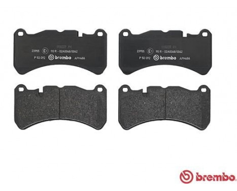 Bromsbeläggssats, skivbroms P 50 092 Brembo, bild 3