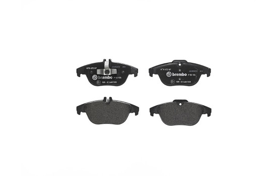 Bromsbeläggssats, skivbroms P 50 104 Brembo