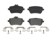 Bromsbeläggssats, skivbroms P 50 117 Brembo