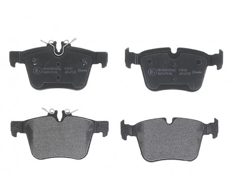Bromsbeläggssats, skivbroms P 50 122 Brembo