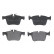 Bromsbeläggssats, skivbroms P 50 122 Brembo